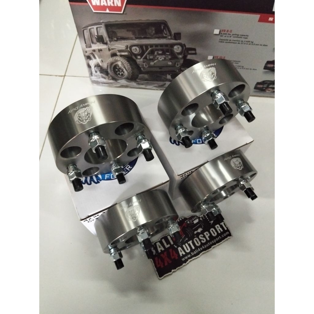 ​Adaptor Velg PCD 4x114.3 Tebal 5cm Merk FOGER Heavy Duty - Spacer Roda Mobil Kijang Avanza Panther 