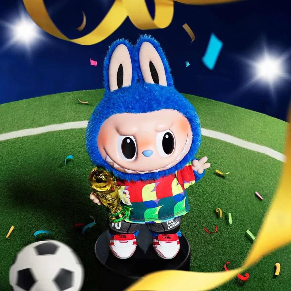 THE MONSTERS × FIFA SERIES Catch the Win Vinyl Plush Doll