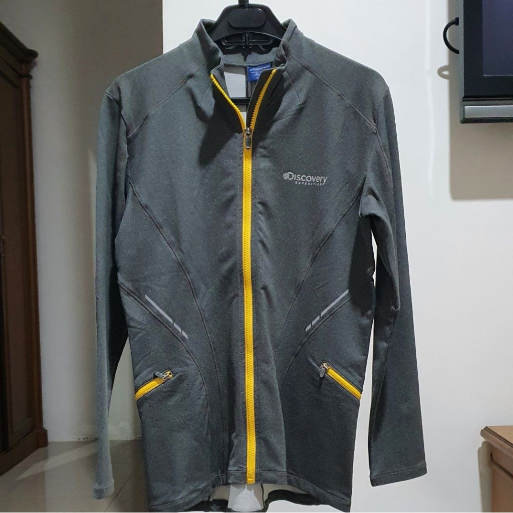 Jaket Tracktop Discovery Expedition  Grey