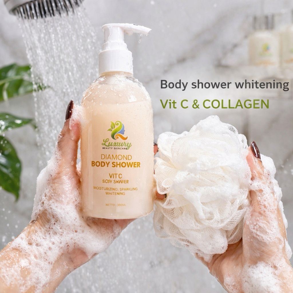LUXURY BEAUTY SKINCARE | PAKET BADAN DIAMOND LOTION TONE UP / BODY SHOWER