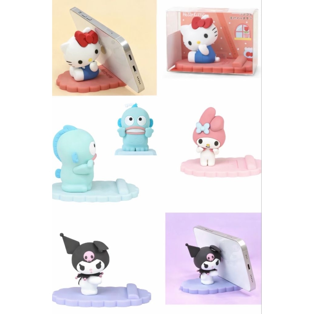 Tempat HP Hello Kitty My Melody / Stand HP Sanrio ORI  / Senderan HP Karakter Kuromi Lucu
