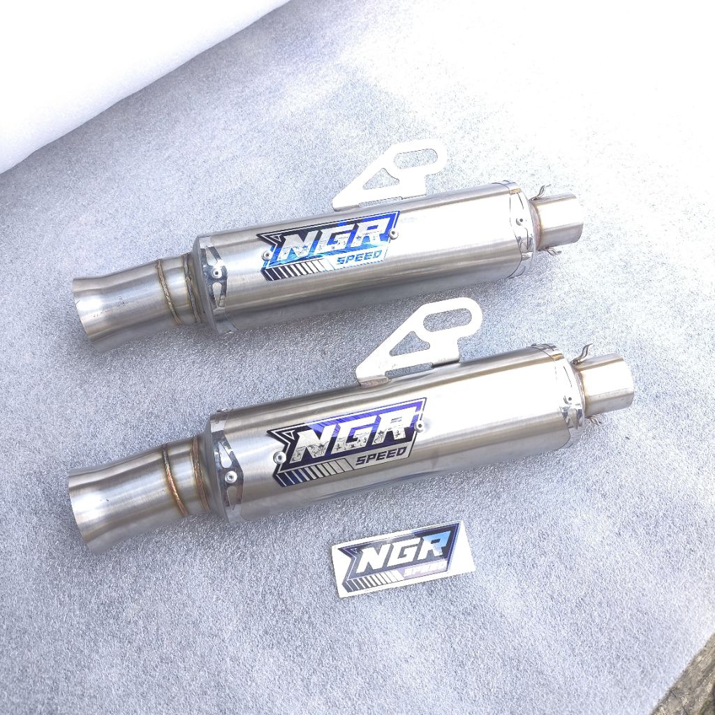 silincer knalpot racing salemba vario mio aerox inlet 38
