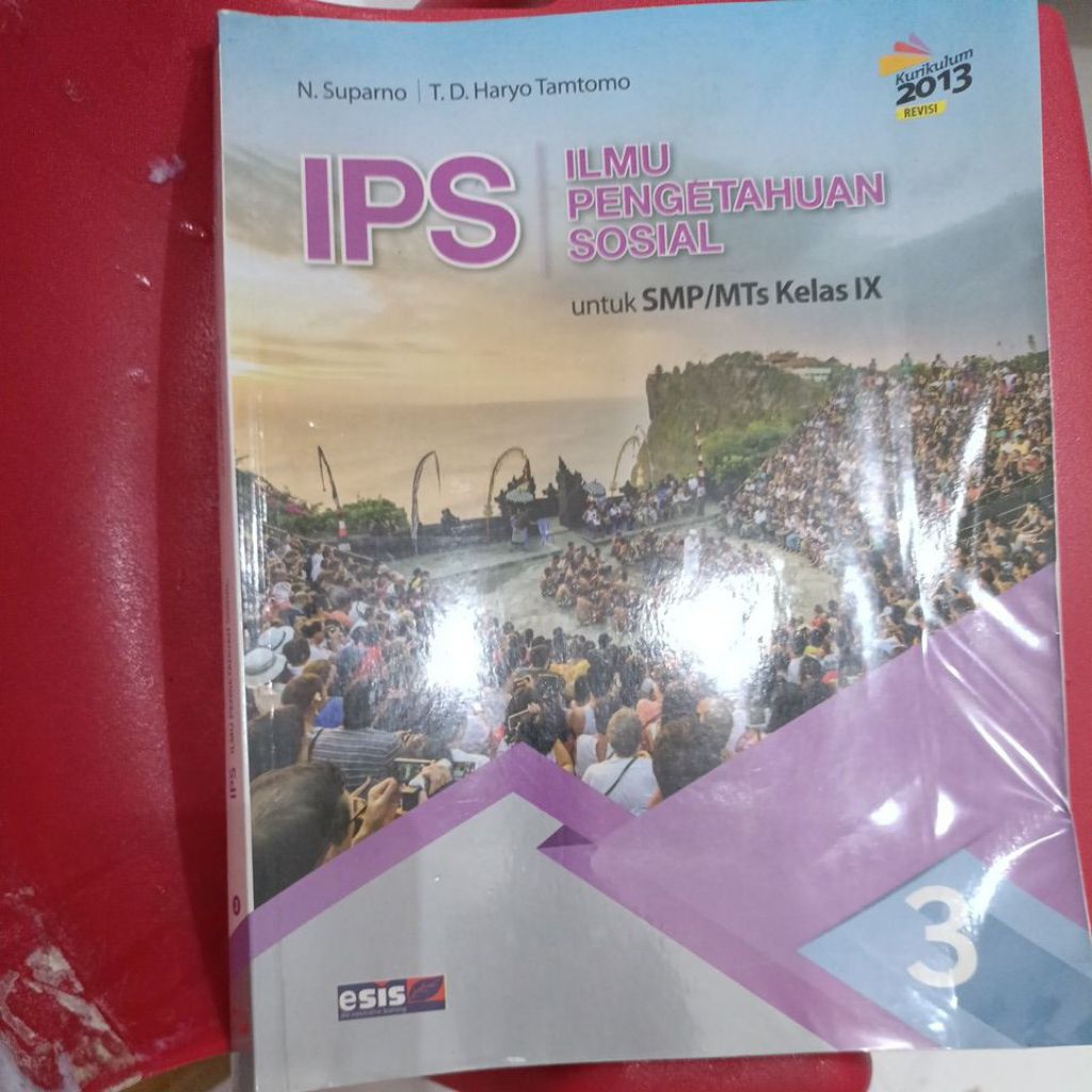 Buku IPS SMP kelas 9 N Suparno Erlangga esis