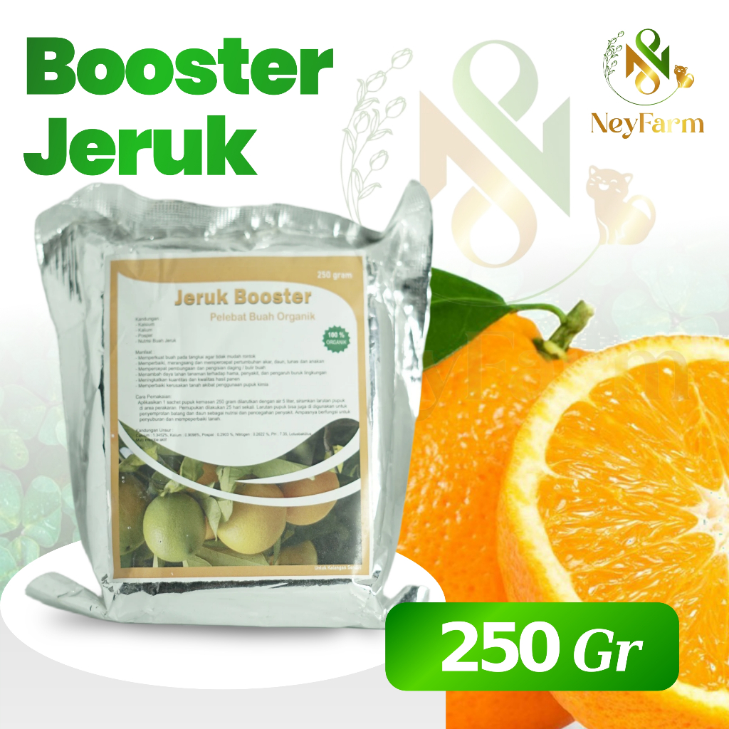 Pupuk Booster Jeruk Perangsang Buah Jeruk