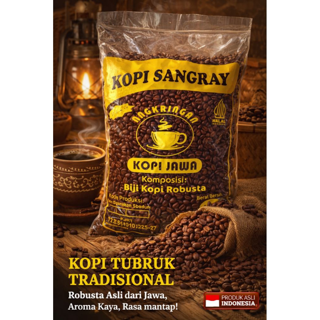 Kopi Sangrai (Biji Kopi Pilihan)