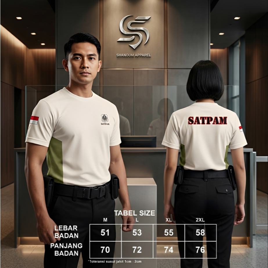 JERSEY SECURITY TERBARU 2025 FULLPRINTING // KAOS SATPAM // COD