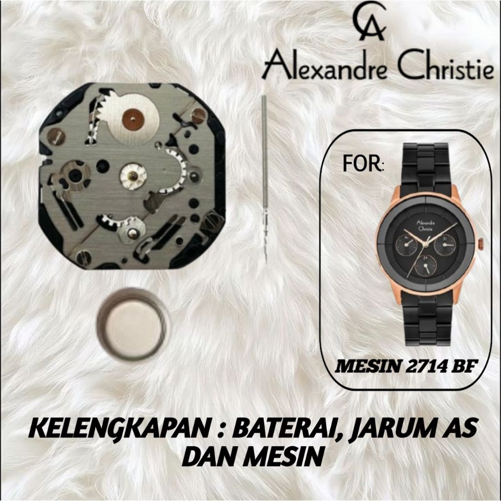 Mesin Alexandre Christie original 2714 BF