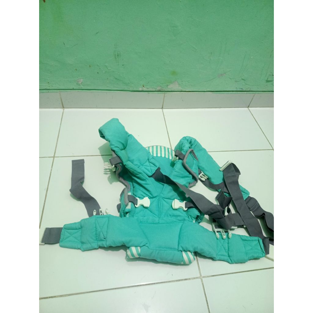 Preloved Gendongan Depan Belakang - Gendongan Omiland - Gendongan Ransel - Gendongan Bayi