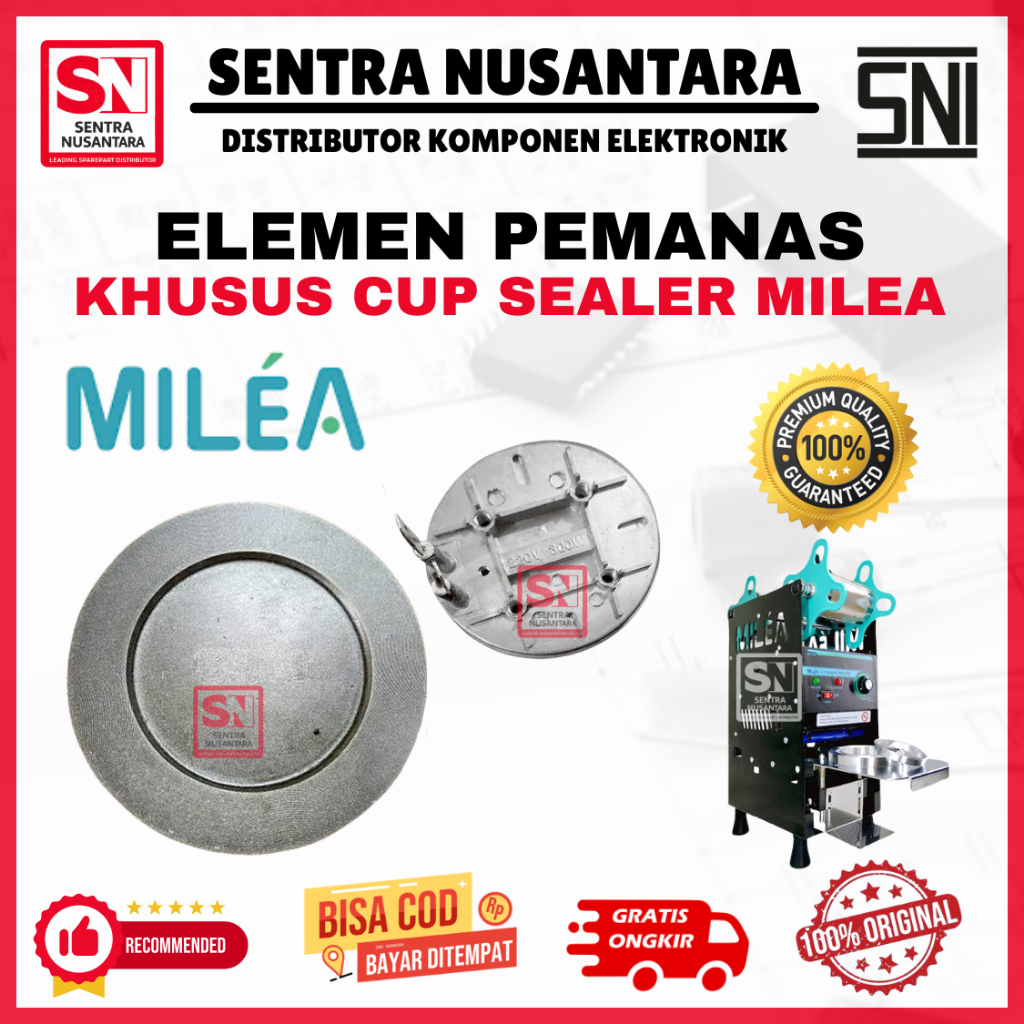 ELEMEN CUP SEALER KHUSUS MEREK MILEA CUP SEALER ORIGINAL | ELEMEN ALAT PRESS MINUMAN ASLI KHUSUS MER