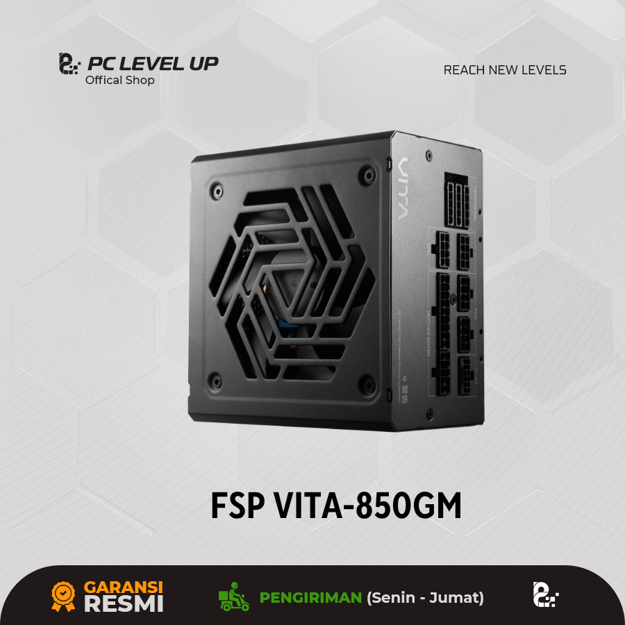 FSP VITA-850GM 850W Power Supply ATX 3.1 80+ Gold Full Modular Hitam