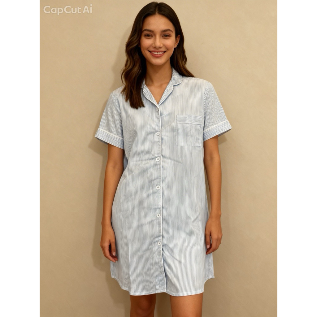 Prelove piyama dress piyama wanita