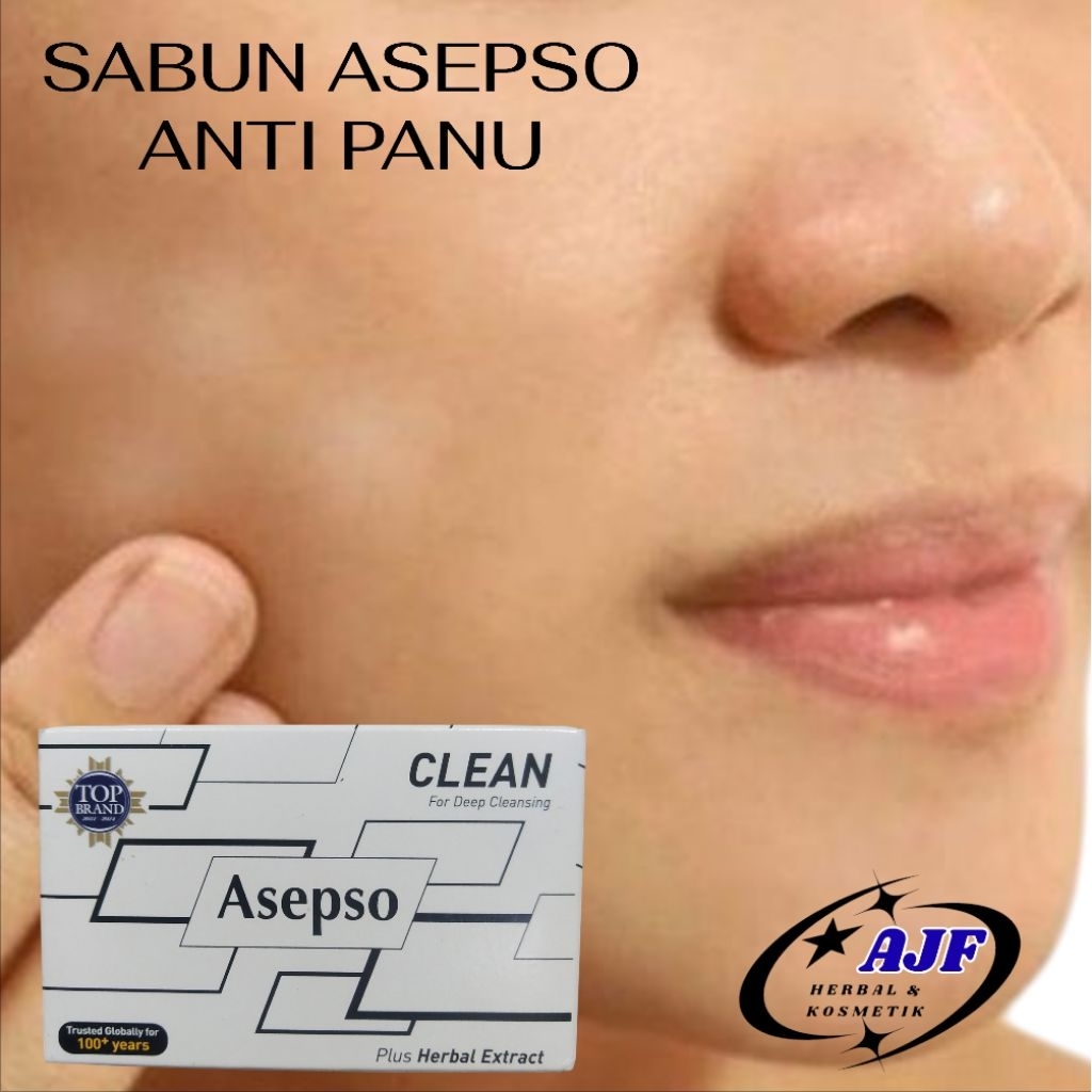 SABUN ASEPSO CLEAN ANTI PANU, kurap, kudis dan kutu air 80 gr