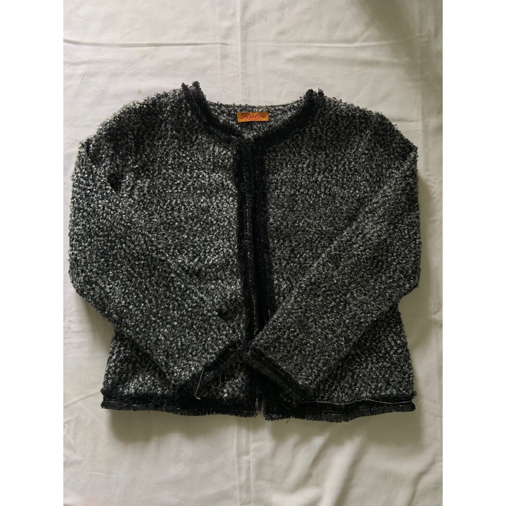 Tweed Crop Blazer