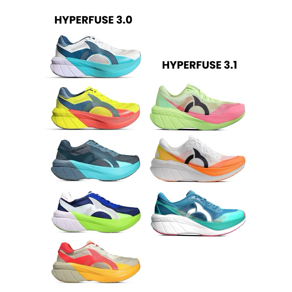 SEPATU LARI ORTUSEIGHT HYPERFUSE 3.0 - HYPERFUSE 3.1