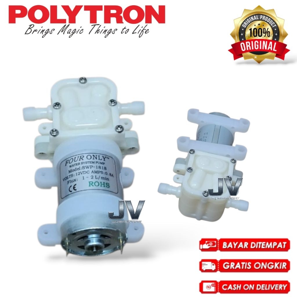 DINAMO POMPA AIR DISPENSER POLYTRON PWC777 DISPENSER GALON BAWAH / PWC777