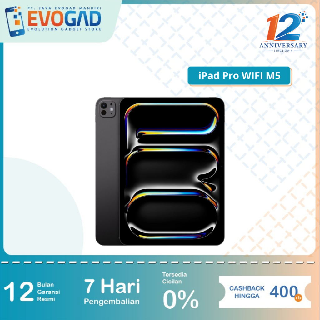 iPad Pro 11 inch WIFI M5 512GB | Garansi Resmi 1 Tahun