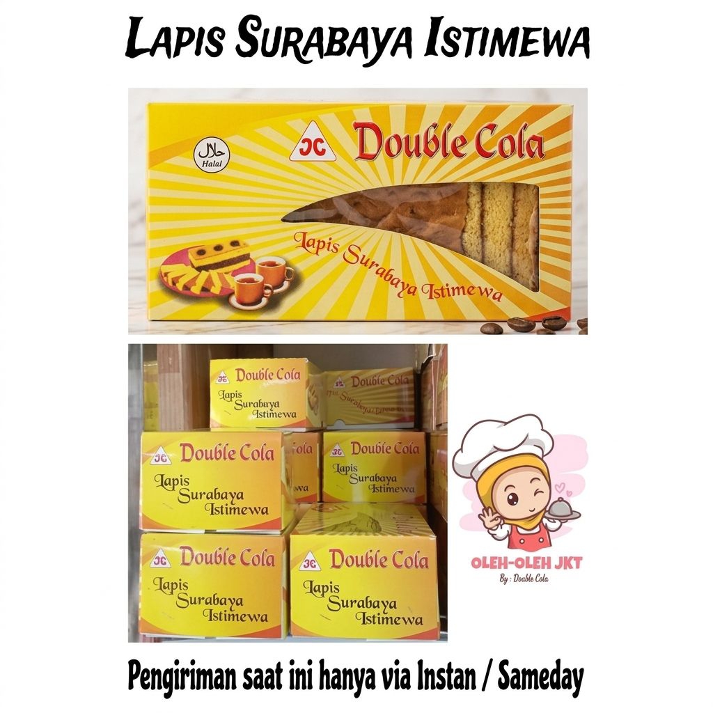 Lapis Surabaya Istimewa / Kue Lapis Surabaya / Lapis Surabaya Double Cola
