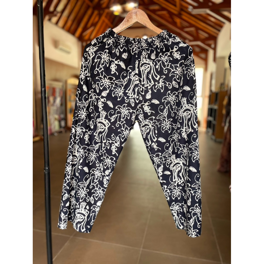 Celana Batik Cap Asli Banyuwangi Premium – Celana Batik Wanita Pria Motif Khas Etnik Formal Casual P