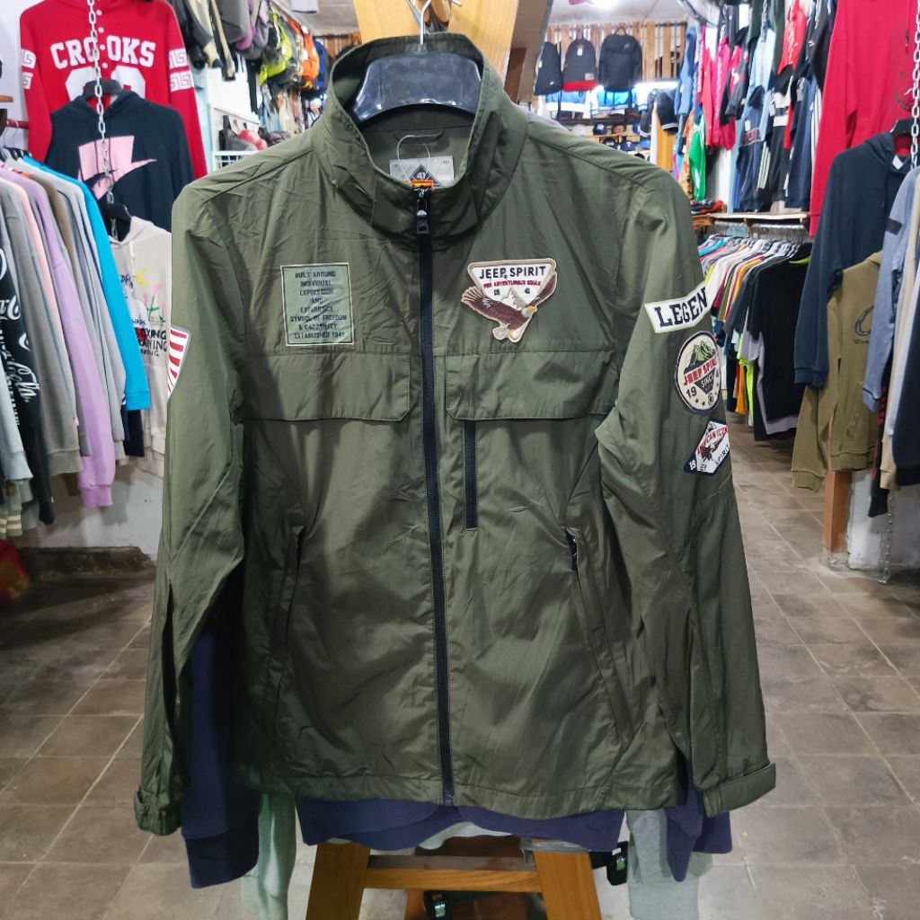 jaket JEEP SPIRIT size M casual bagus original