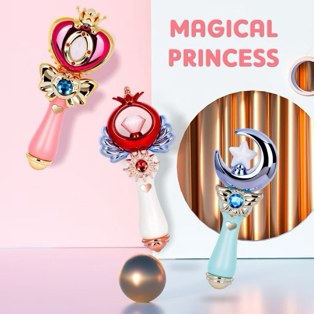 Mainan Tongkat Sihir Peri Ajaib Lampu Musik