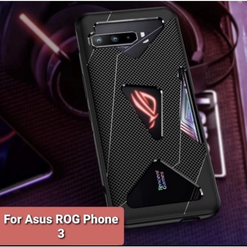 Case Asus Rog Phone 3 Softcase Shockproof ORI TENCENT Case