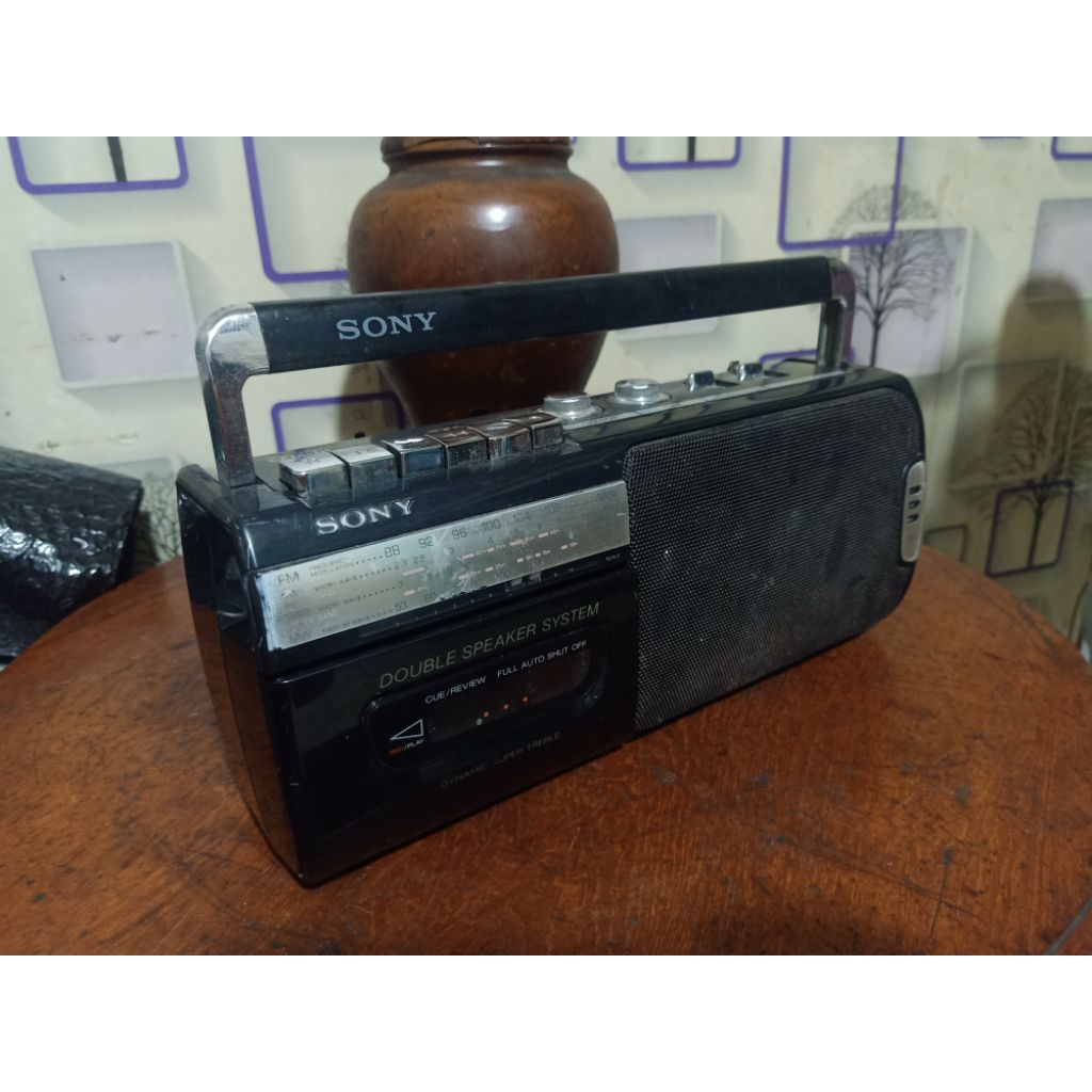 compo Sony radio tape CFM-D1 matot cocok buat display dan kanibalan