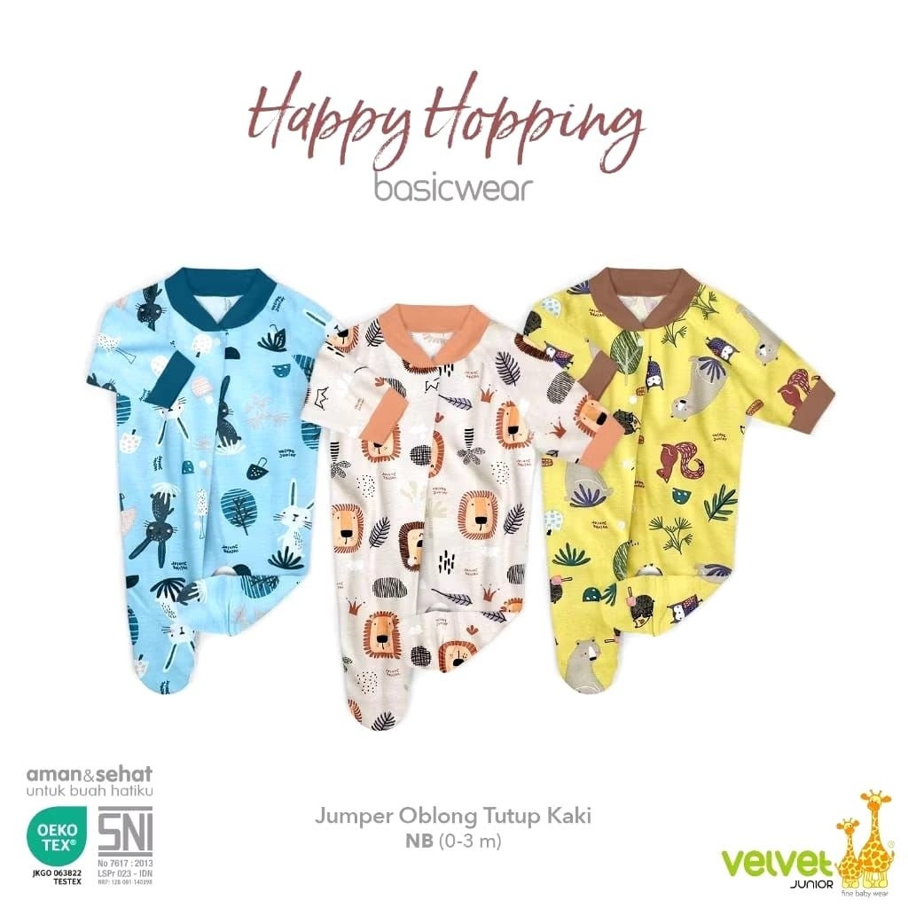 NB Jumper Tutup Kaki VELVET JUNIOR