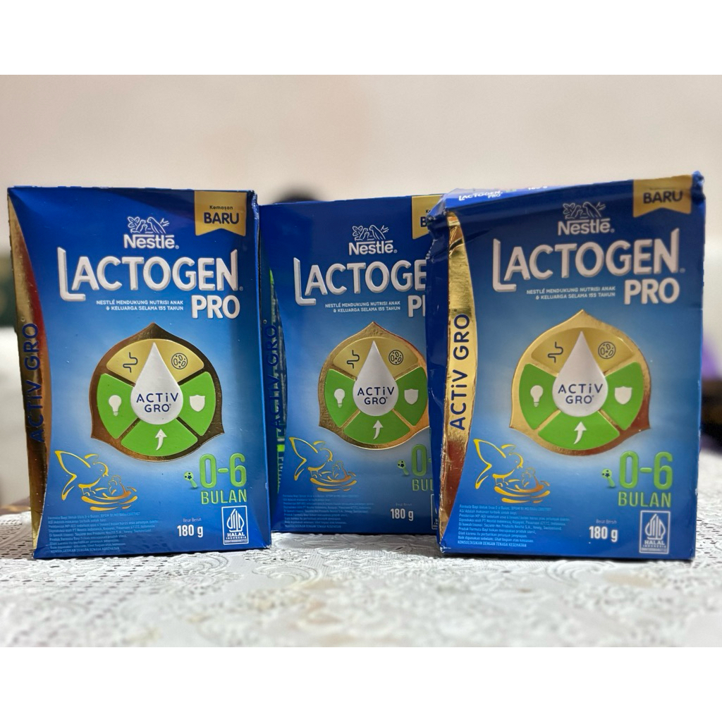 Rijek Lactogen Pro 0-6 bulan 180g