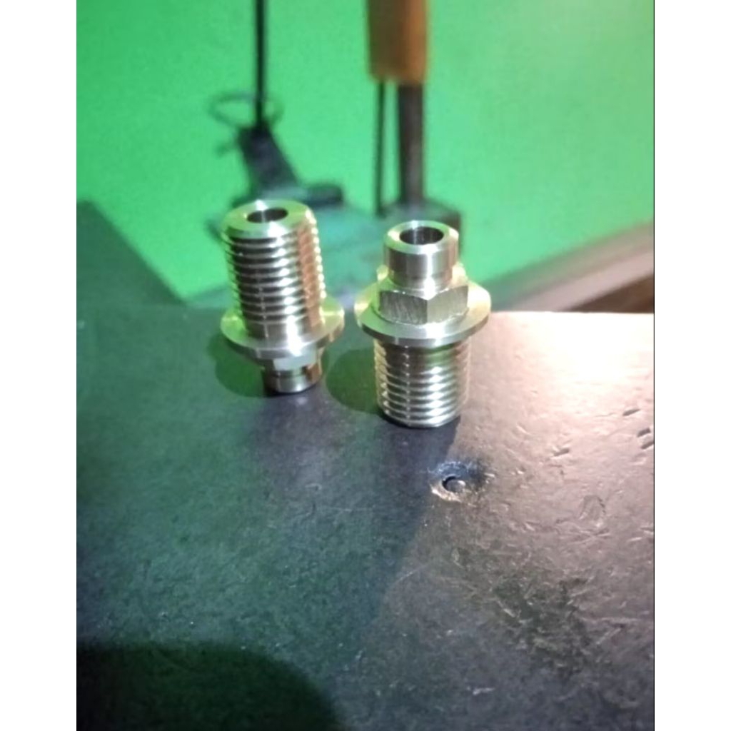 Bosh klep drat albronze batang 5mm M12/1.75