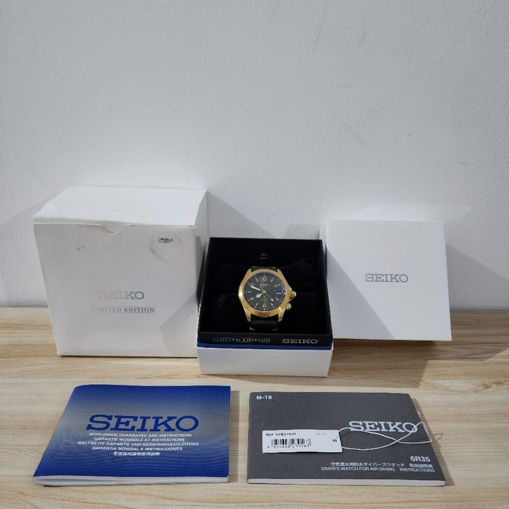 Seiko Prospex Alpinist SPB210J1 Sunray Limited - Golden Alpinist