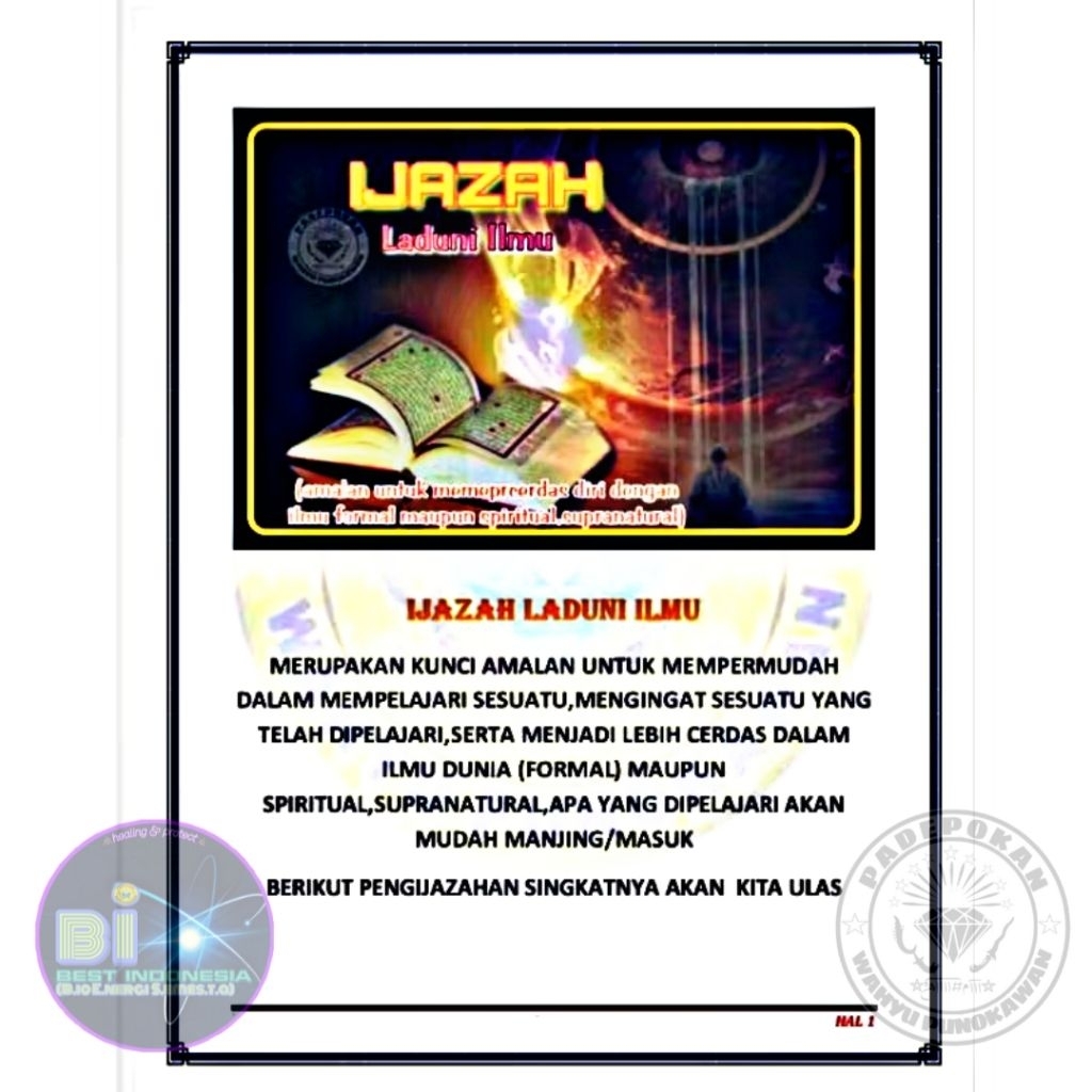 Buku laduni ilmu (formal & spiritual)