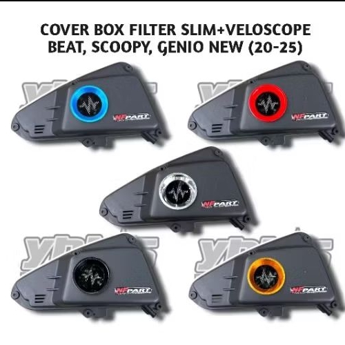 COVER BOX FILTER UDARA SLIM VELOCITY VELOSCOPE BEAT DELUXE BEAT STREET SCOOPY NEW GENIO NEW