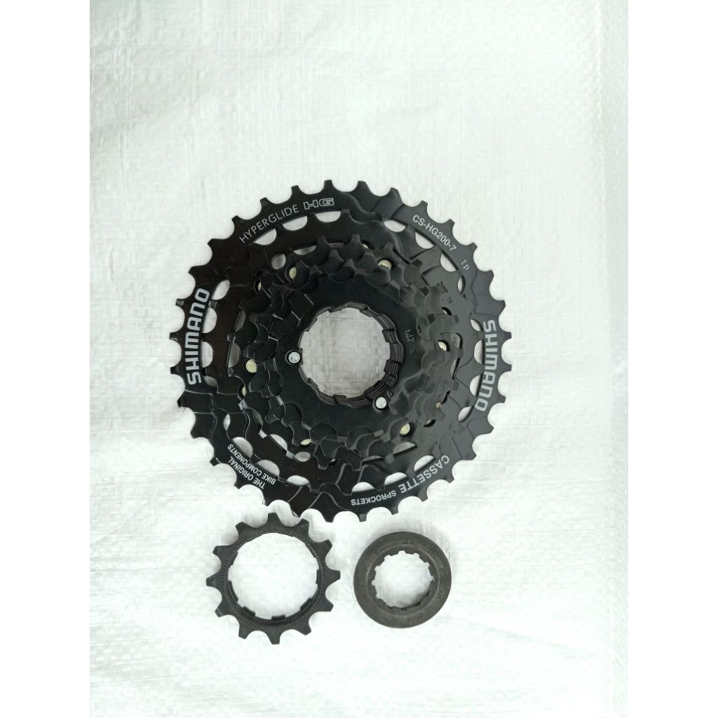 SPROCKET CASSETTE 7 SPEED SHIMANO TOURNEY CS - HG200