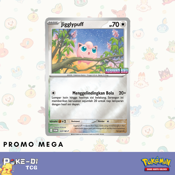 Jigglypuff M-P | 037/ PROMO - Pokemon TCG Indonesia