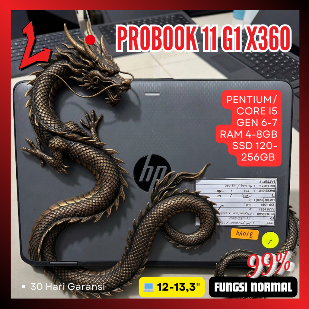 Laptop HP ProBook 11 G1 X360 Yoga Touchscreen Second / Seken | PENTIUM N4200 | ProBook G Series Core