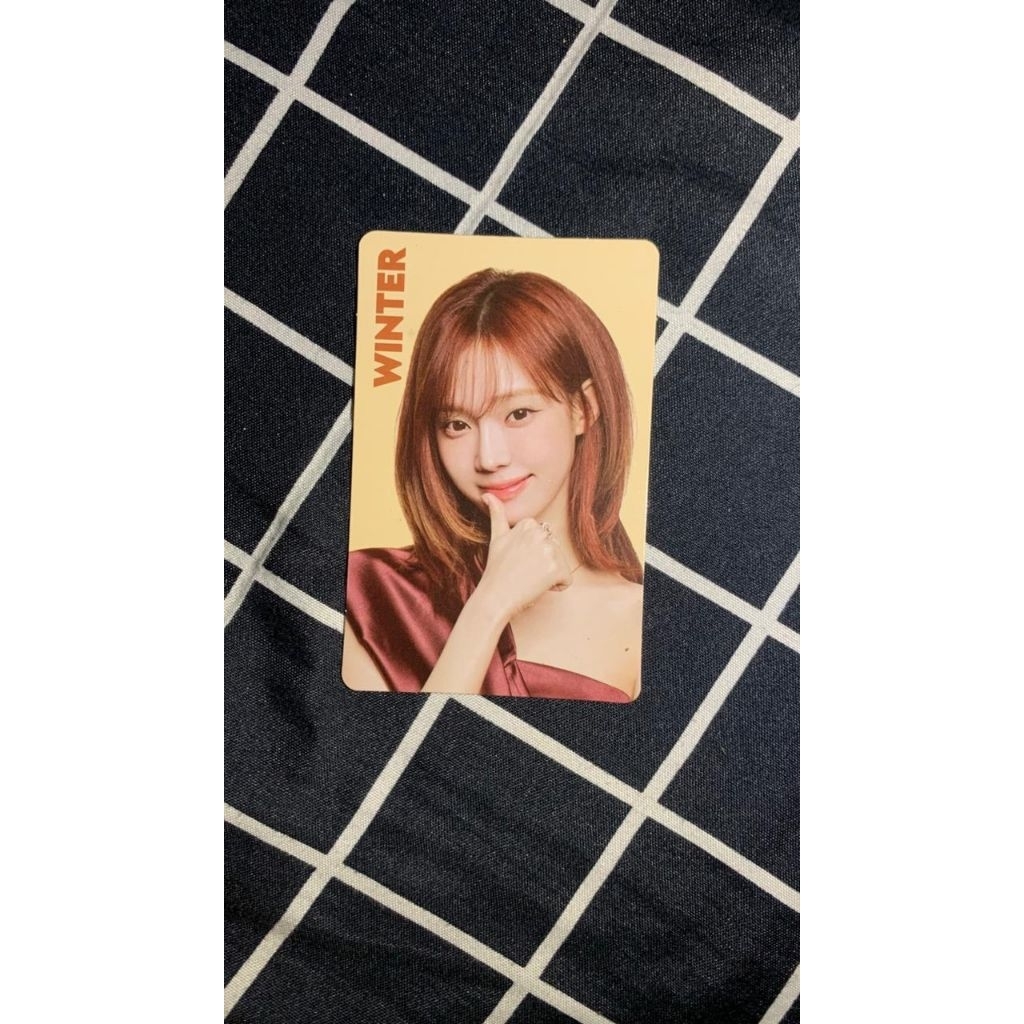 photocard winter aespa
