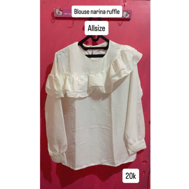 blouse narina ruffle