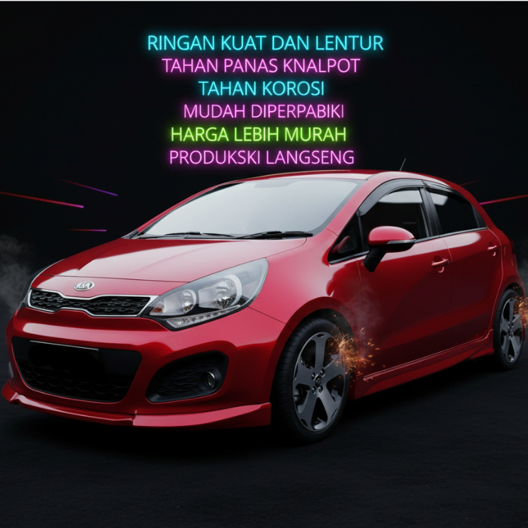 bodykit kia rio body kit rio bodikit kia