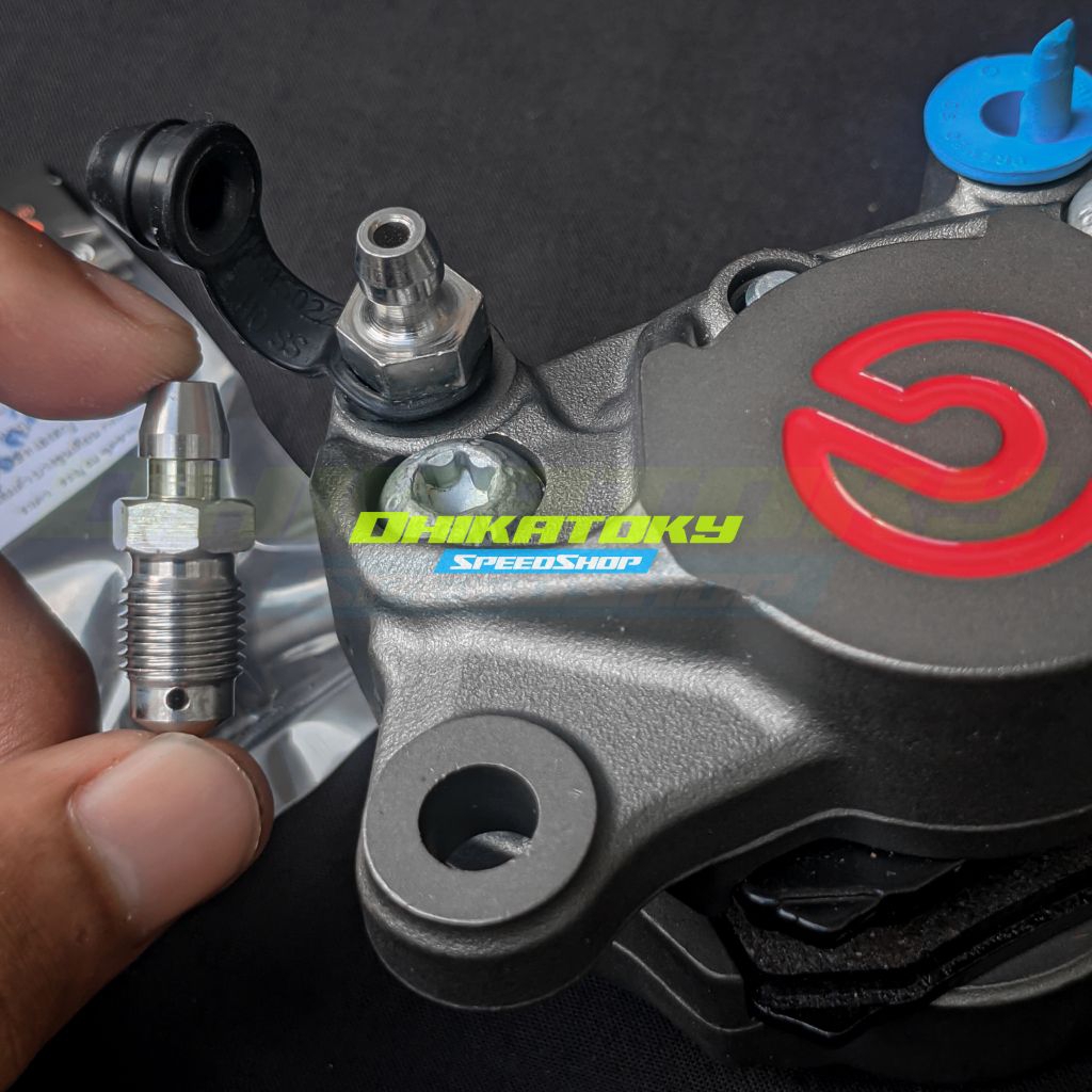 Nepel Angin Stainless untuk Kaliper Brembo | Original HENG Thailand