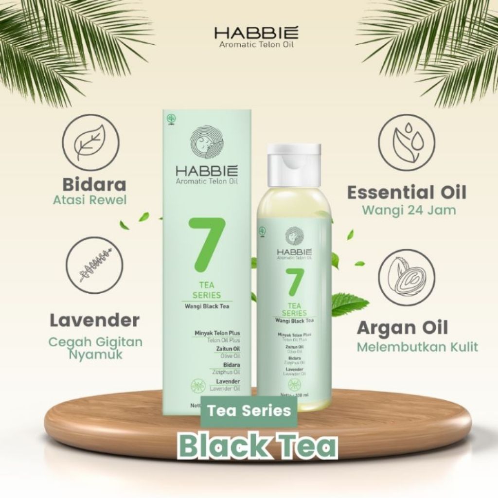 HABBIE Minyak Telon Sultan Aroma BLACK TEA Tea Series BEST SELLER