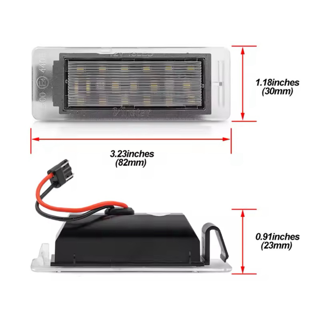 lampu plat nomor belakang chevrolet trailblazer - trax LED