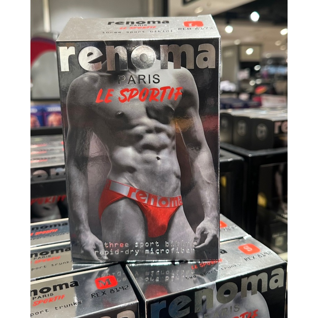 RENOMA LE SPORTIF/ RENOMA TANGA SPORTS / CELANA DALAM RENOMA LE SPORTIF MICROFIBER MINI BOXER BRIEFS