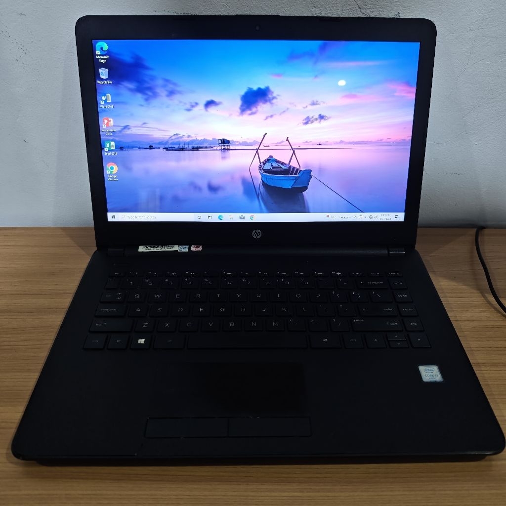 Jual laptop hp i3 gen 6 ram 8gb ssd 256gb