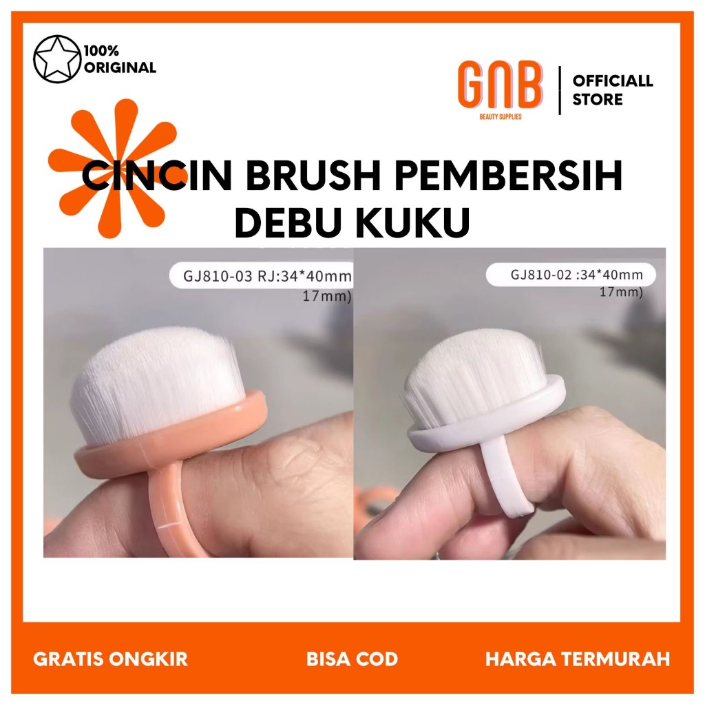 CINCIN BRUSH PEMBERSIH DEBU KUKU | cincin sikat pembersih kuku