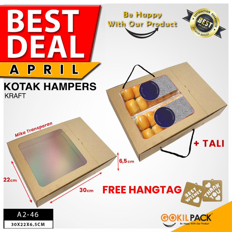 Box Catering Mika Premium UK.30x22x6.5/Box Catering Sekat/Kotak Catering - A2-46