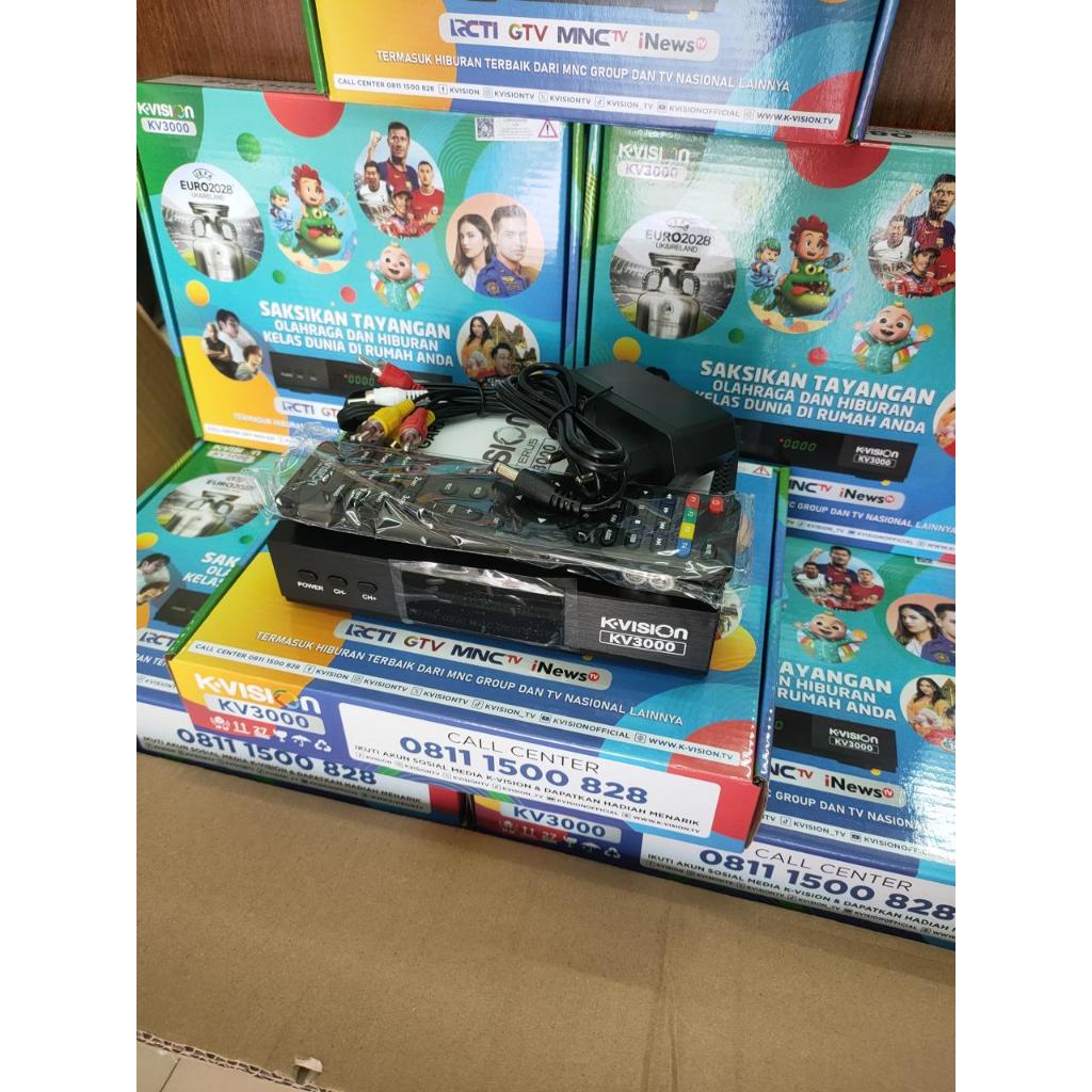Receiver Parabola K-Vision KV3000 HD KVISION RECIVER BROMO / OPTUS