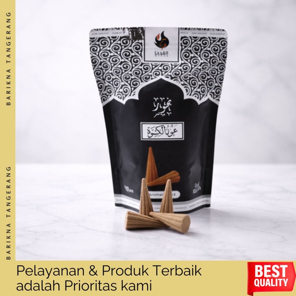 BUKHUR/BUKHUR OUD KISWAH/BUKHUR AROMATHERAPY/DUPA KERUCUT 50PCS