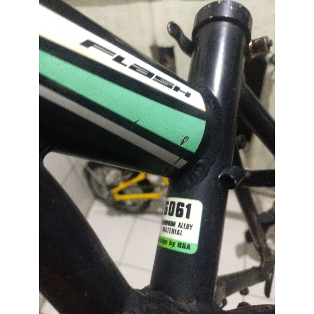 frame sepeda lipat 16 inch alloy