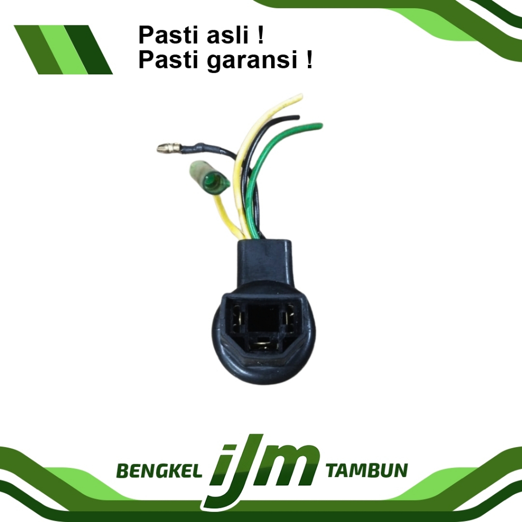 SOKET LAMPU DEPAN -  H4 KAKI 3 NINJA, CRF, BYSON, VIXION