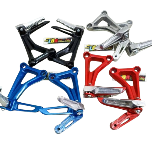 Postep CBR650 Fosstep CBR 650 Set Pangkon Knalpot New